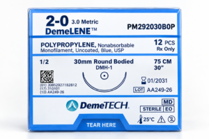 DemeTECH DemeLENE™ 2-0 Polypropylene Suture (PM292030B0P)