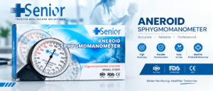 Senior Aneroid Sphygmomanometer (Model ST2001) – Accurate Manual Blood Pressure Monitor