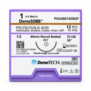 DemeSORB™ Polyglycolic Acid Suture (Size 1 to 6)